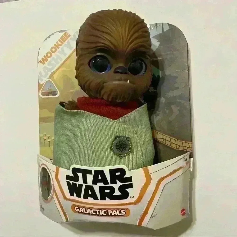 New Mattel STAR WARS Galactic Pals Baby Wookiee 11" Plush Doll Chewbacca